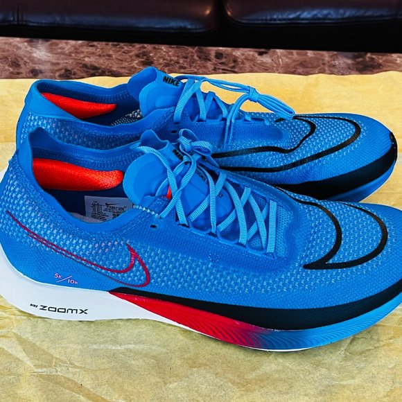 Nike ZoomX Streakfly Low Mens Road Racing Shoes Blue FJ3891-406 NEW 11.5 - Picture 2 of 8